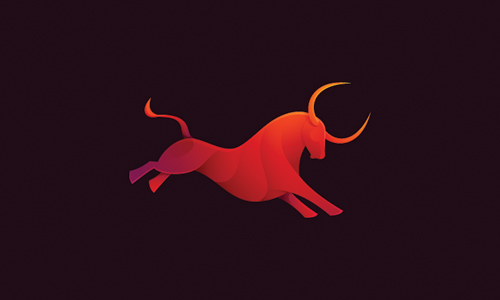 jumping bull logo