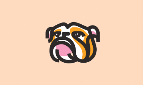 modern bulldog logo