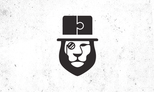 lion top hat logo